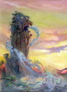 Alors toutes les bonnes et mauvaises pensées sont allées se coucher - John Harris Valda