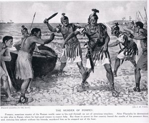 Le meurtre de Pompée