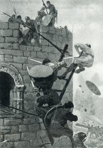Le siège du château de Carmarthen - John Harris Valda
