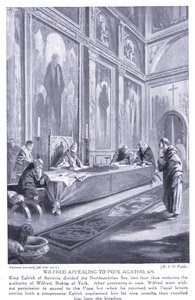 Wilfred faisant appel au pape Agathon AD679, années 1920