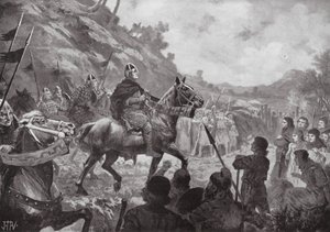 La marche de Guillaume le Conquérant au Pays de Galles - John Harris Valda