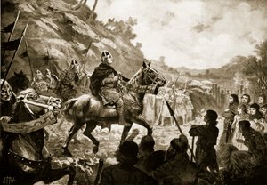 La marche de Guillaume le Conquérant au Pays de Galles - John Harris Valda