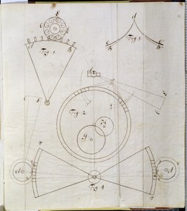 Diagramme des mouvements de chronomètre