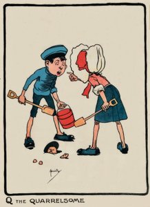 Q the Quarrelsome / J. Hassall / Dessin, 1903
