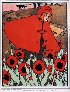 Le Petit Chaperon Rouge - Affiche, par John Hassall v.1930