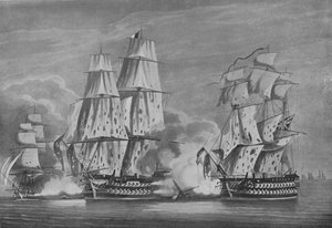 Capture du Rivoli, vers 1813 - John Heaviside Clark