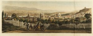 Vue panoramique de Tiflis, 1827