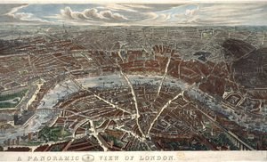 Vue panoramique de Londres - John Henry Banks