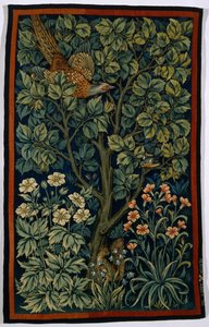 Faisan de Colchide, réalisé par Morris & Co. 1916 - John Henry Dearle