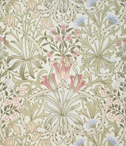 Papier peint persan, conçu par John Henry Dearle (1860-1932) pour Morris and Company - John Henry Dearle