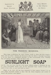 Publicité, Savon Sunlight - John Henry Frederick Bacon