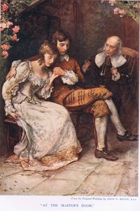 À la porte du maître - John Henry Frederick Bacon