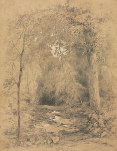 Intérieur de la forêt, c. 1870