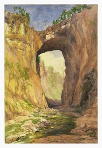 Pont naturel, Virginie, 1876