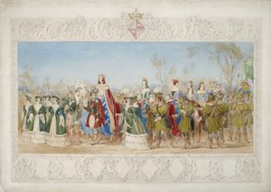 Jane Georgiana, Lady Seymour, Reine de Beauté - John Henry Nixon