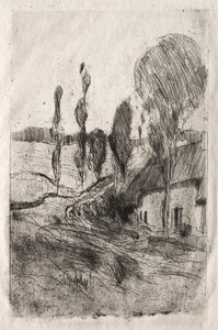 Paysage français, vers 1884-89 - John Henry Twachtman