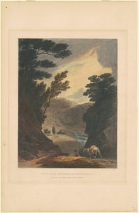 Vue près des chutes de Schuylkill - John Hill, after Joshua Shaw