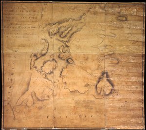 À son excellence George Clinton, Esq. . . . Ce plan de la ville de New York et de ses environs . . ., 1785