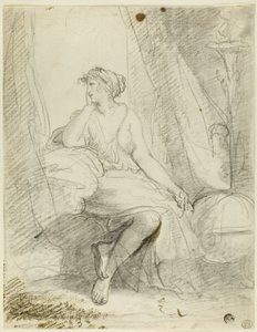 Femme assise