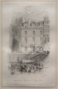 Logement de Napoléon, Quai Conti, 1835