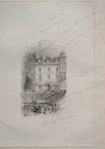 Logement de Napoléon, Quai Conti, 1836