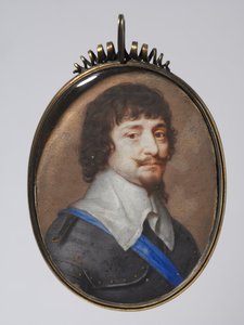 Portrait de Frédéric V, électeur palatin, roi de Bohême, années 1630 - John Hoskins