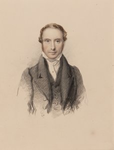 Portrait de Samuel Prout, vers 1820