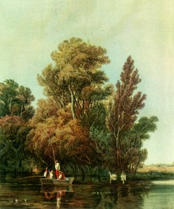 Le Bassin du Pêcheur, 1809, 1946 - John James Chalon