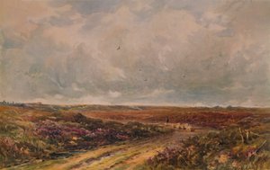 Jour de tempête sur une commune du Surrey, 19e-20e siècle, 1935 - John Jessop Hardwick