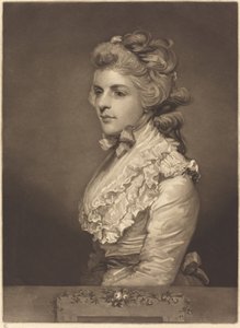 Mlle Kemble en robe blanche - John Jones after Sir Joshua Reynolds