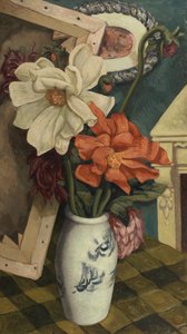 Nature morte avec dahlias - John Joseph Wardell Power
