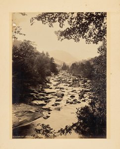 Sur le ruisseau Hickory Nut, Caroline du Nord - John K. Hillers