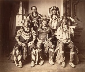 Délégation Otoe-Missouria, 1881