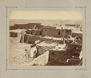 Vue de Zuni vers le sud-est - John K. Hillers