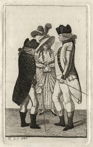 Capitaine Page ; Capitaine Vicars ; avec un admirateur par John Kay