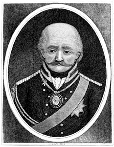 Gebhard Leberecht von Blücher, général prussien, 1814