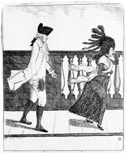 James Graham, médecin charlatan écossais, 1795