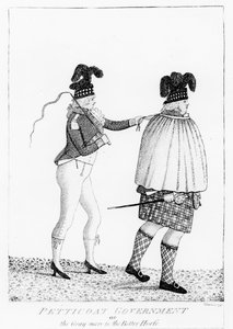 Gouvernement en jupons, ou la jument grise est le meilleur cheval, 1795