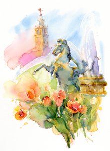 Place au printemps, 2016 - John Keeling