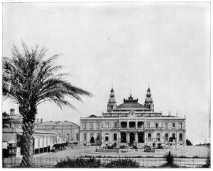 Casino, Monte Carlo, fin du 19ème siècle - John L. Stoddard