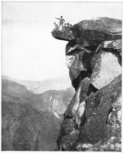 Glacier Point, vallée de Yosemite, Californie, USA, fin du 19ème siècle