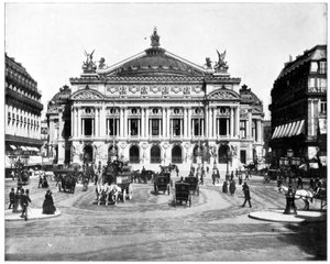 Grand Opéra, Paris, fin du 19e siècle