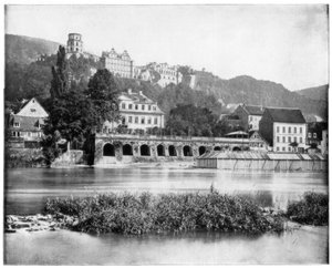 Château de Heidelberg, Allemagne, fin du 19e siècle
