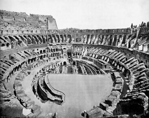 Intérieur du Colisée, Rome, 1893 - John L. Stoddard