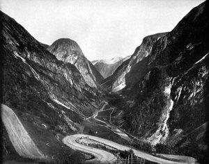Passage de Naerodal, Norvège, 1893