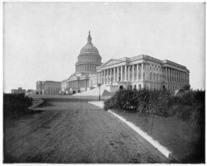 Le Capitole, Washington DC, fin XIXe siècle