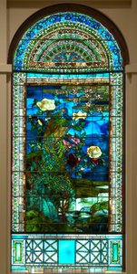 Paons et pivoines II