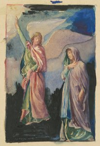 Étude pour "Foi" et "Espoir" - John La Farge
