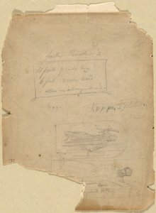 Étude pour Saint prêchant à Athènes