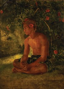 Croquis de Maua, Apia. Un de nos membres d